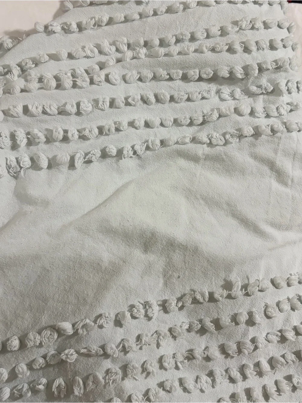 Chenille Twin XL Duvet Cover